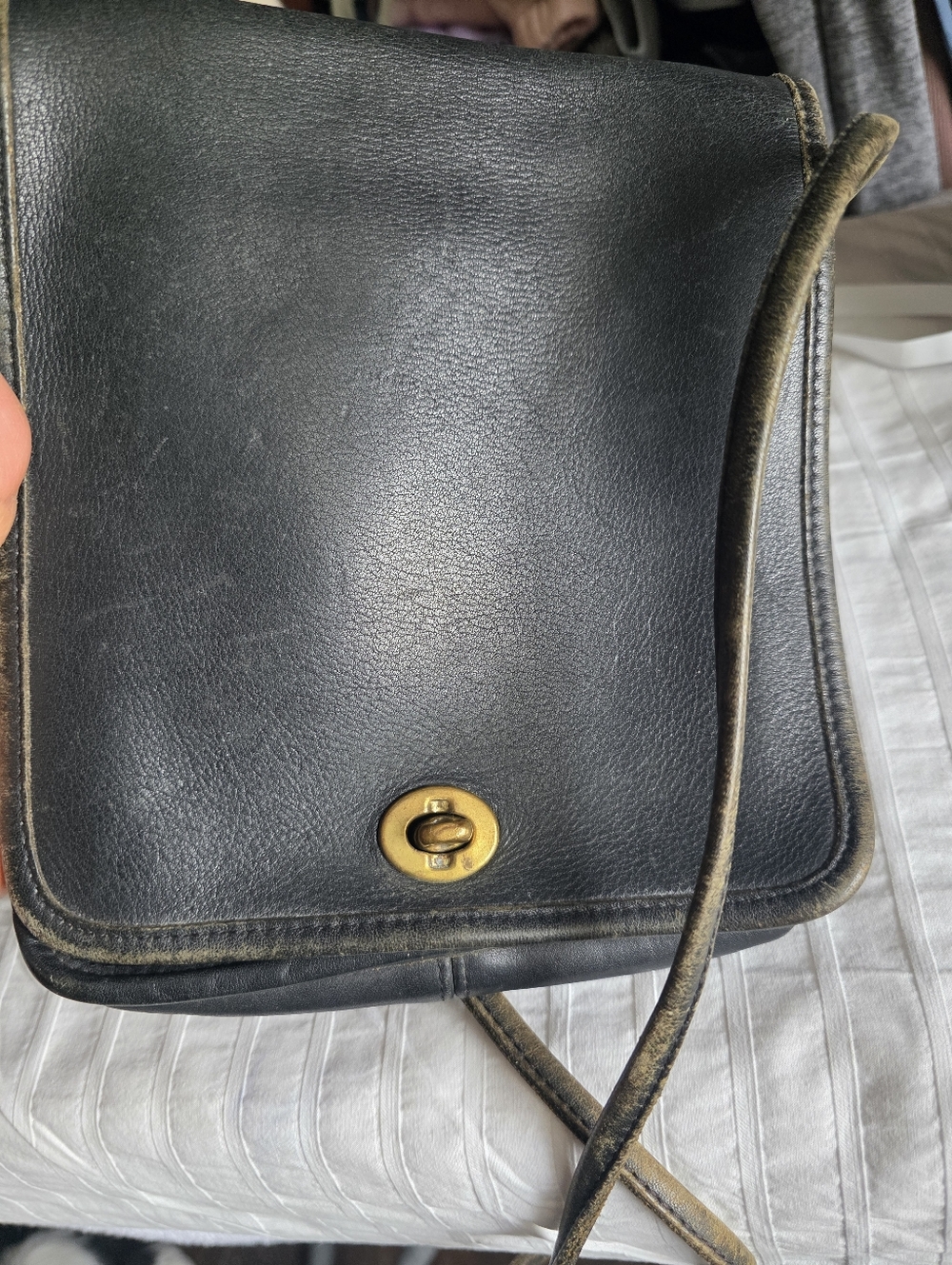 Vintage Coach Crossbody - black - Picture 8 of 9